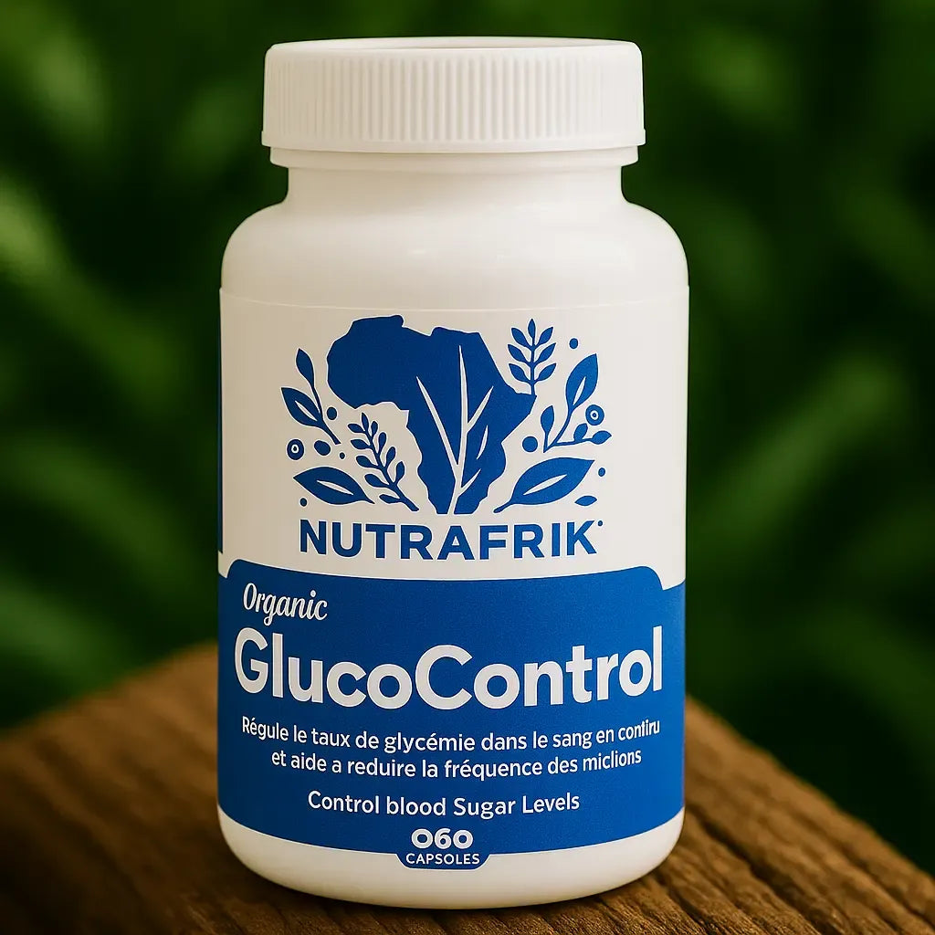 Glucocontrol NUTRAFRIK, réduit les symptômes du diabète