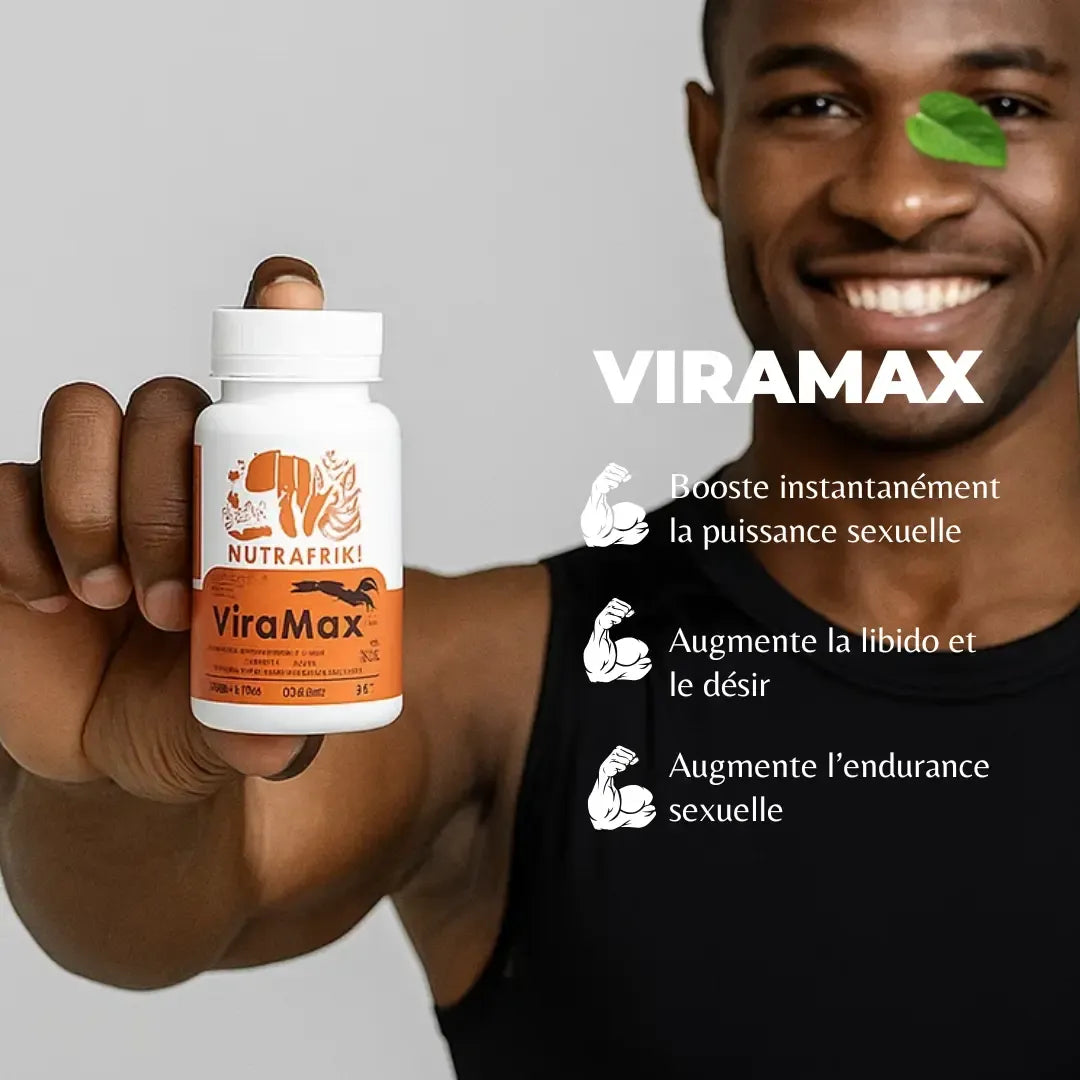 Viramax NUTRAFRIK, traitement de faiblesse sexuelle