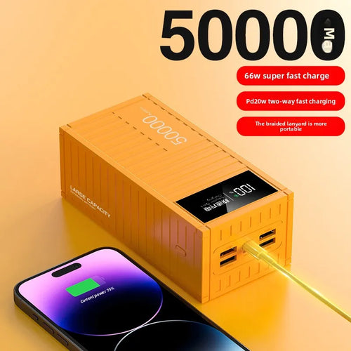 Batterie Externe Secours 50000mAh - Charge Super Rapide 66W