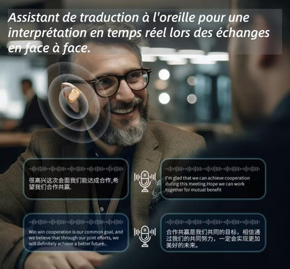Écouteurs Traducteurs Instantanés