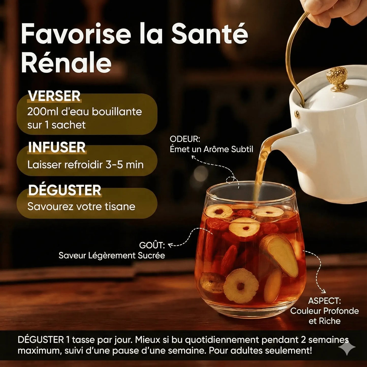 Thé Ginseng Ten Treasure – Cure Détox Royale (10 Ingrédients Naturels)