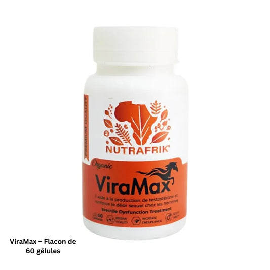 Viramax NUTRAFRIK, traitement de faiblesse sexuelle